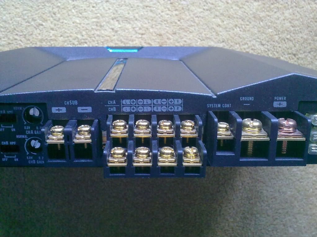 pioneer 5 channel amp